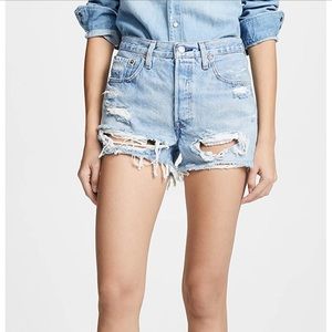 Levi’s 501 denim shorts